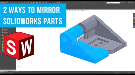 solidworks 2019 mirror sheet metal part|solidworks mirror and delete original.